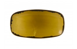 Harvest Mustard Chefs' Oblong Plate